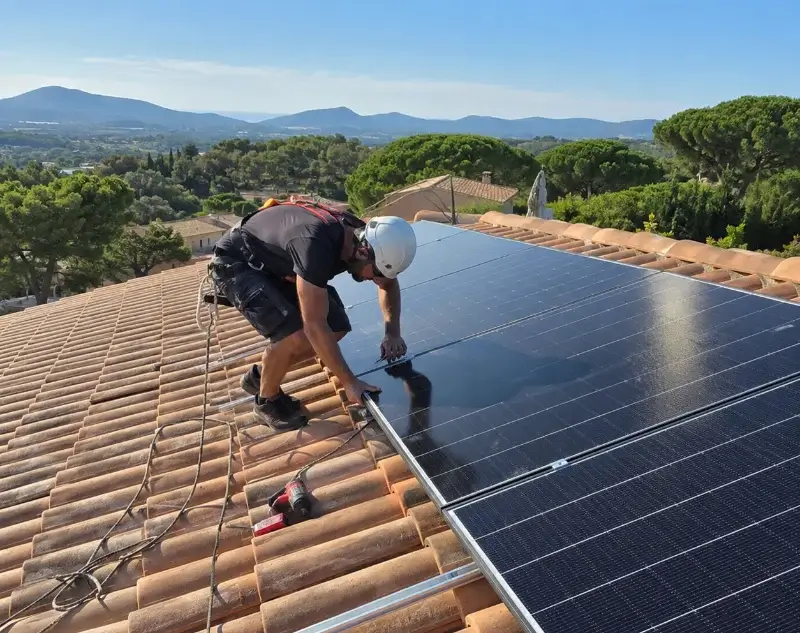 Installateur panneaux solaires Corbère — pose photovoltaïque sur toiture